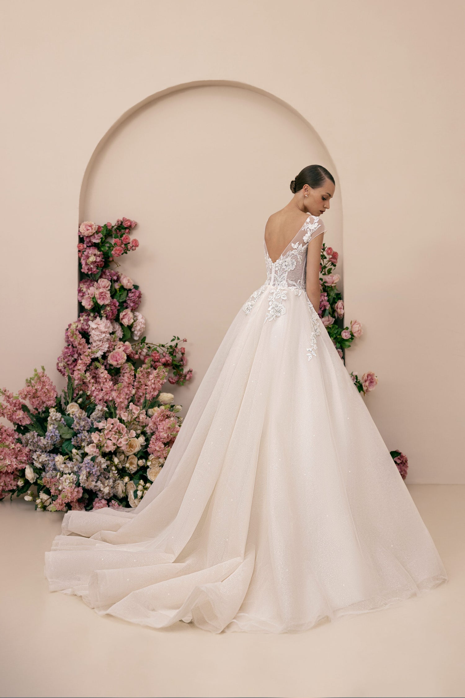 A-line Wedding Dress 602, Short Sleeves Wedding Dress, Bridal Gown, Ivory Wedding  Dress, off the Shoulders Neckline Wedding Dress -  Canada