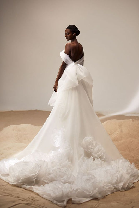 2 Tier Bridal Wedding Veil - Nylon - Beads - White - ApolloBox
