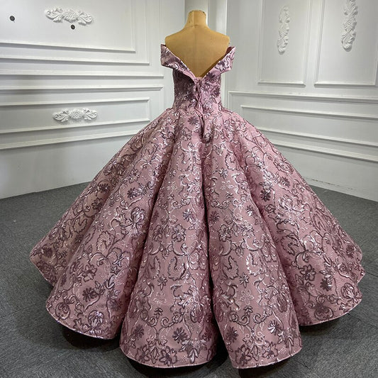 Luxury party dress ball gown gala quinceanera evening dress