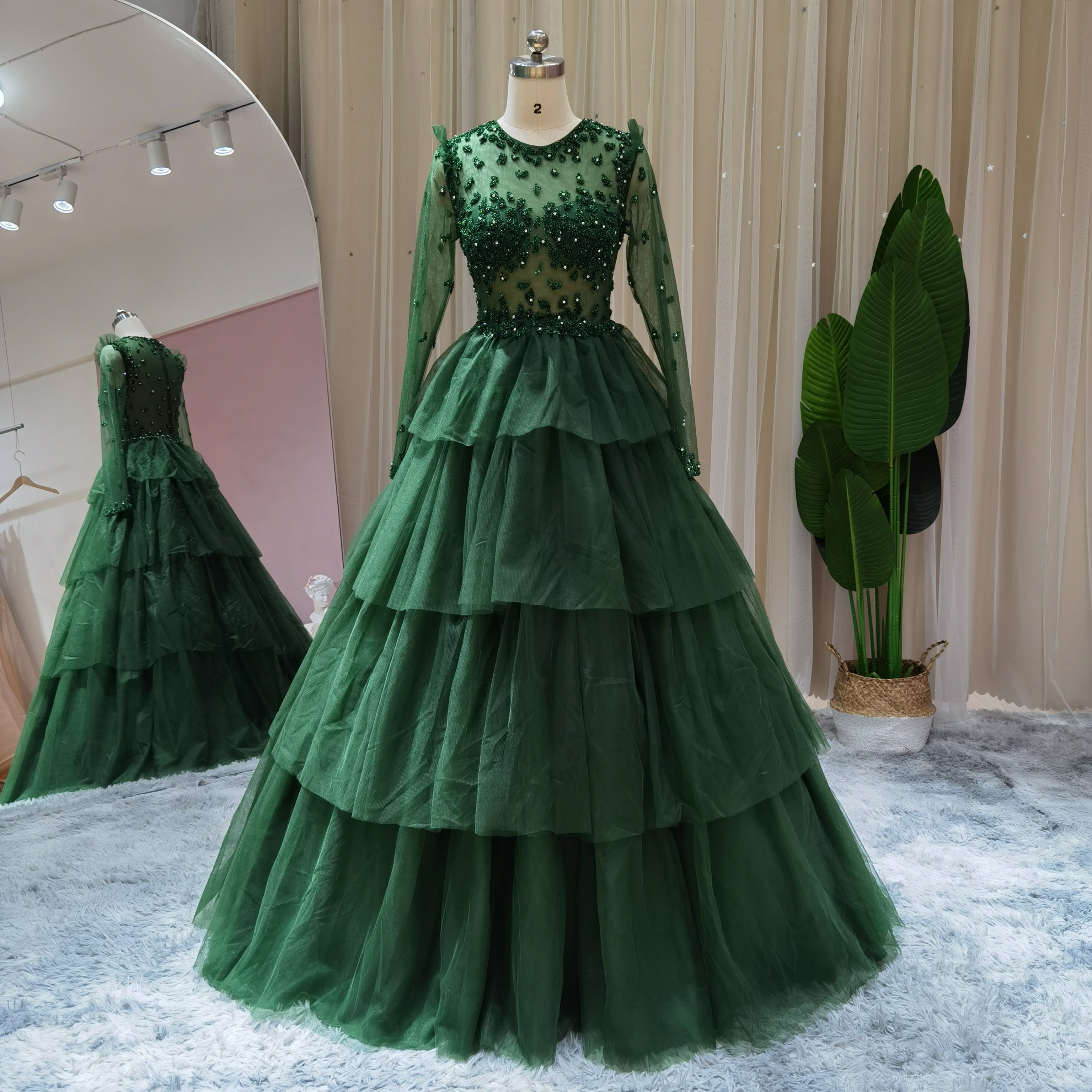 Wholesale Women Olive Glitter Ruched Bodycon Midi Dress – Tradyl