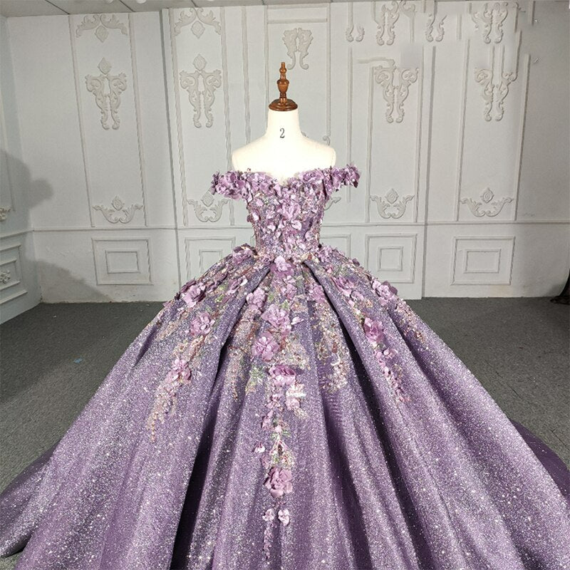 Purple Sweetheart Quinceanera Dress sweet 16