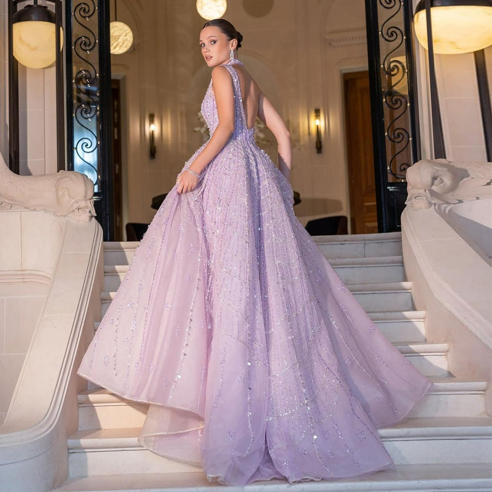 3D Flower Lilac Sweet 15 Dress Off the Shoulder Quince Dress 66601 –  Viniodress