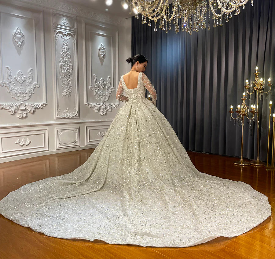Ball Gown Lace Wedding Dresses for Bride 2023 Off Shoulder A-Line Princess  | eBay