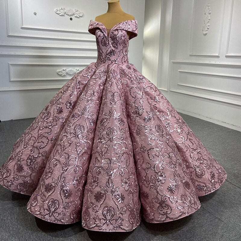 Luxury party dress ball gown gala quinceanera evening dress