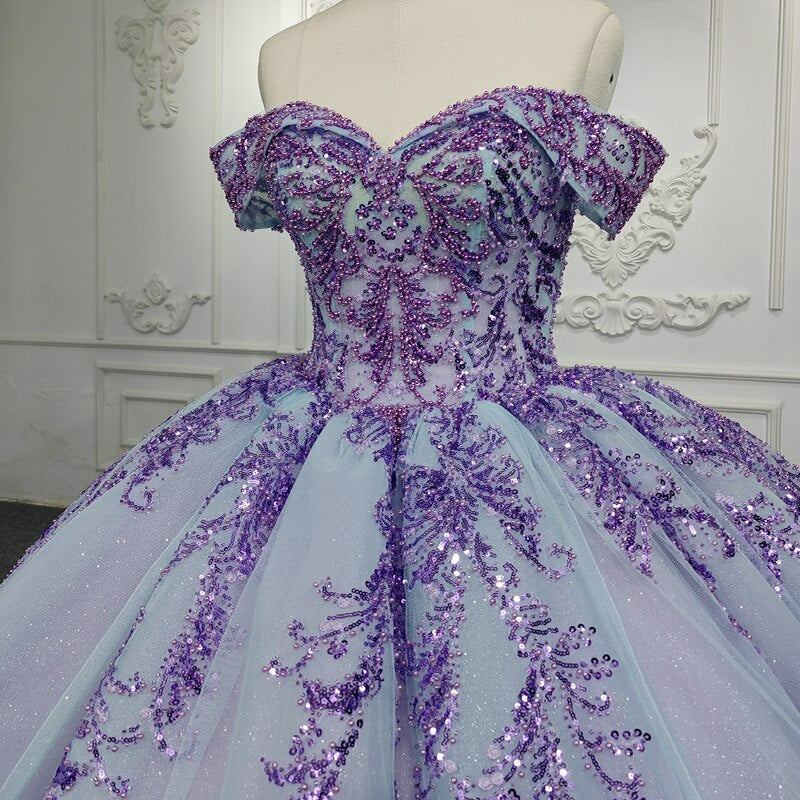 Luxury Quinceanera ball gown dress