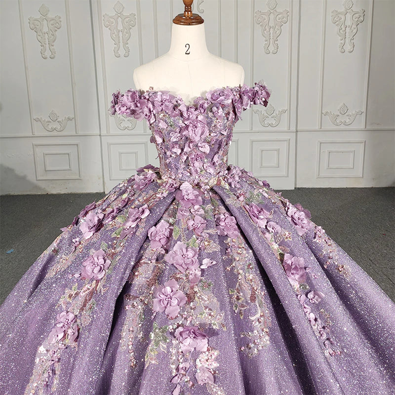Purple Sweetheart Quinceanera Dress sweet 16