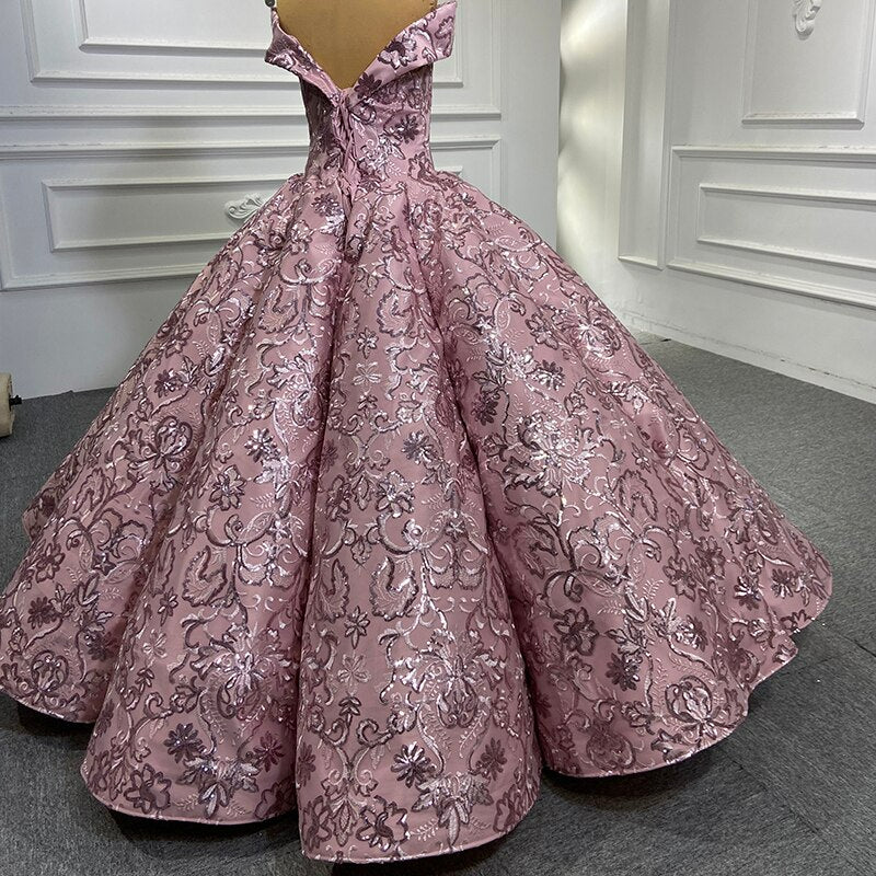 Luxury party dress ball gown gala quinceanera evening dress