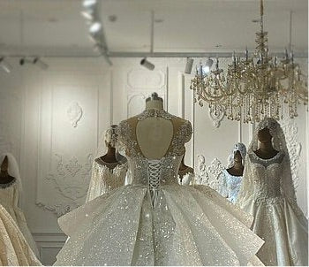 NS4153 Tired Princess luxury Ball Gown Wedding Dress